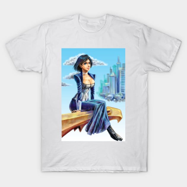 BioShock Infinite T-Shirt by BakaNeko